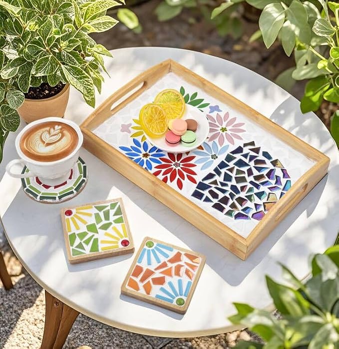 Youway Style Iridescent Glass Mosaic Tiles - Image 2
