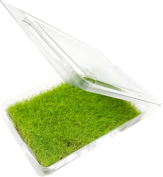 Woohome 2 PCS Model Grass Tufts Resin Static Scenery Model, Artificial Grass - Image 4