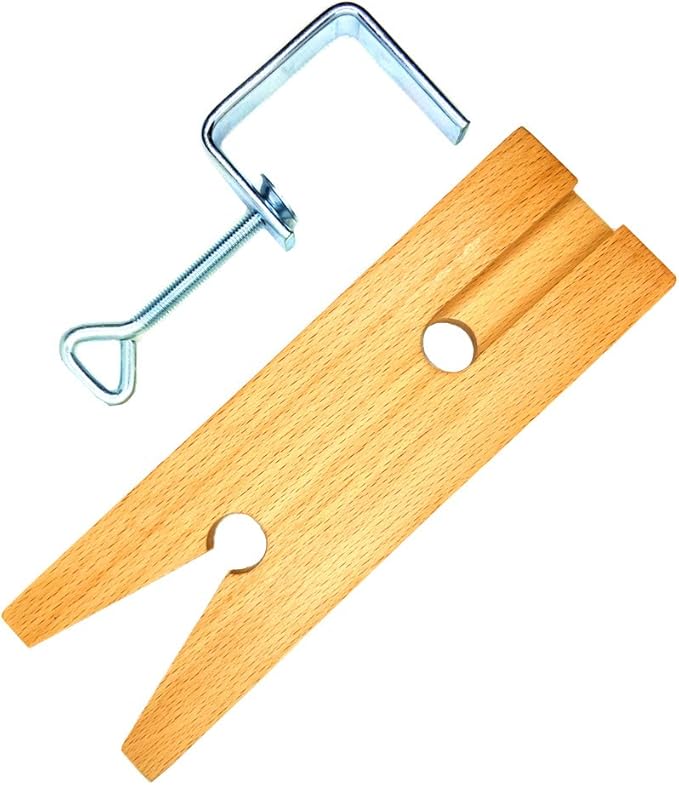 Bench Pin Clamp Set V-Slot for Workbench Wooden Jewelry Making Tool JZ-V-1