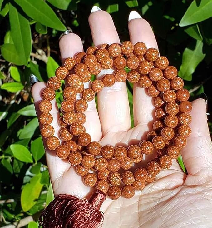 Zenkeeper 108 Pcs Goldstone Beads - Image 5