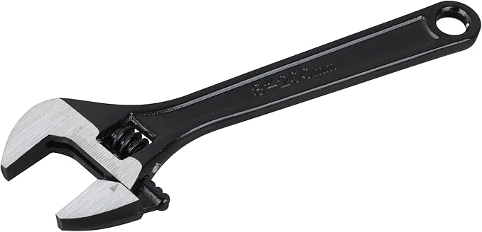 8" Adjustable Wrench Fits for Automotive Plumbing and Home Improvement