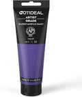 GOTIDEAL Acrylic Paint Violet Tubes Non Toxic Non Fading, Rich Pigments by GOTIDEAL