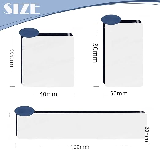 Super Sticky Double Sided Adhesive Pads, 3mm Foam 50Pcs, Strong Double-sdied - Image 3