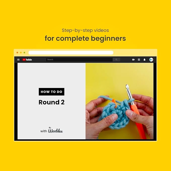 The Woobles Crochet Kit for Beginners - Image 3