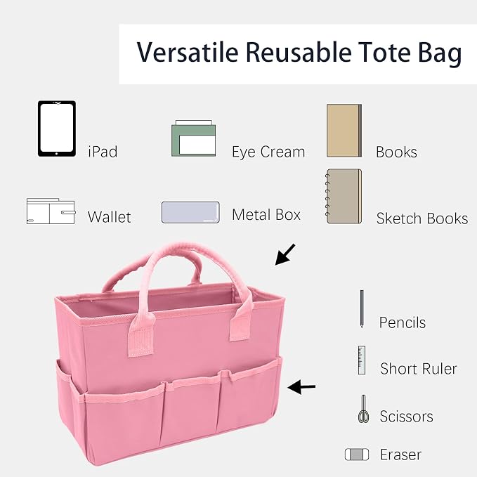Cupohus Art Organizer Craft Storage Tote Bag - Image 2