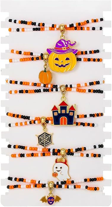 Heishi Surfer Clay Bead Bracelets Set by RINTOLER