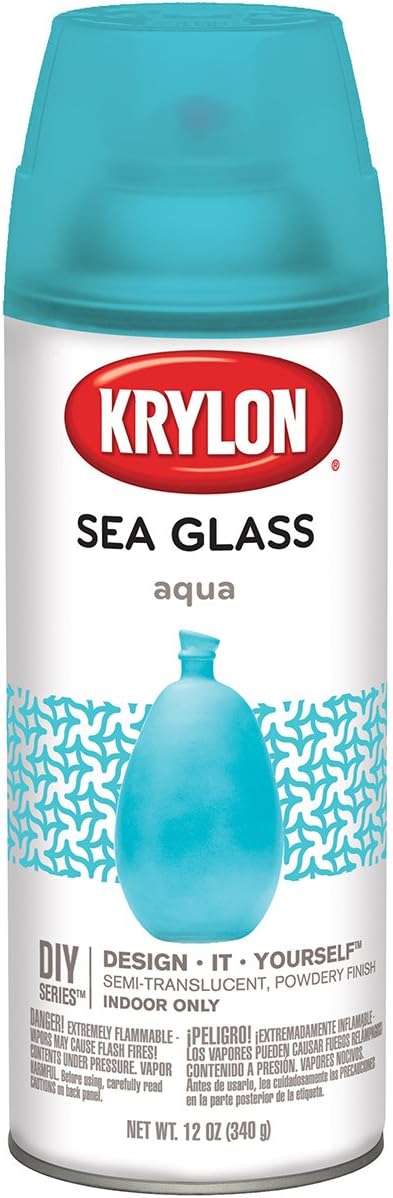 Krylon Sea Glass Finish, 12 oz by Krylon%C2%AE