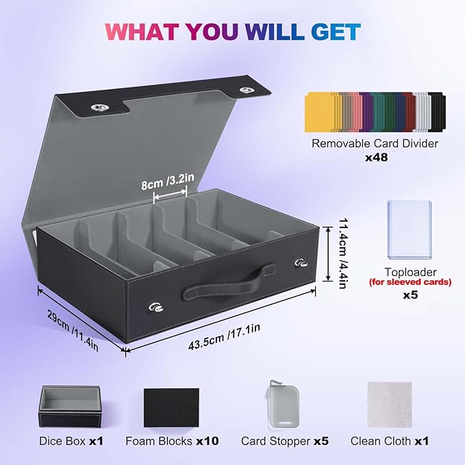 UAONO Trading Card Storage Box - Image 3