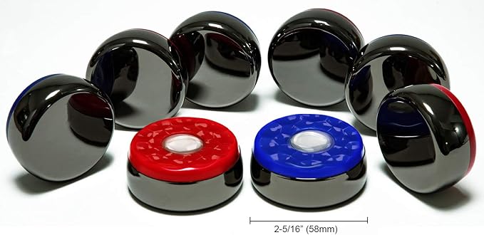 Shuffleboard Pucks w/ 2 Cans Shuffleboard Wax, Mini Dustpan and Brush - Image 2