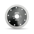 DT-DIATOOL Diamond Tile Blade 4-1/2 Inch Diamond Turbo X Mesh Rim Segement Circular Saw Blade for Procelain Ceramic Stoneware Marble Granite Fits 5/8"-7/8" Arbor