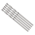 Drill Bit, 1.1mm Cutting Diameter, 4241 HSS 118° Cutting Angle Uncoated Bright Versatile Jobber Bits - (Applications: for Drilling Plastic Wood Soft Metal), 5-Pieces