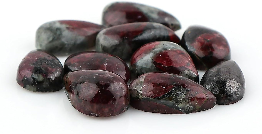 10pcs, Natural Gemstone Cabochon, Wholesale Assorted Flatback Crystals - Image 4