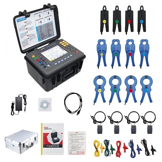 Power Quality Analyzer Metrel for Large-Scale Power Grid System Detection