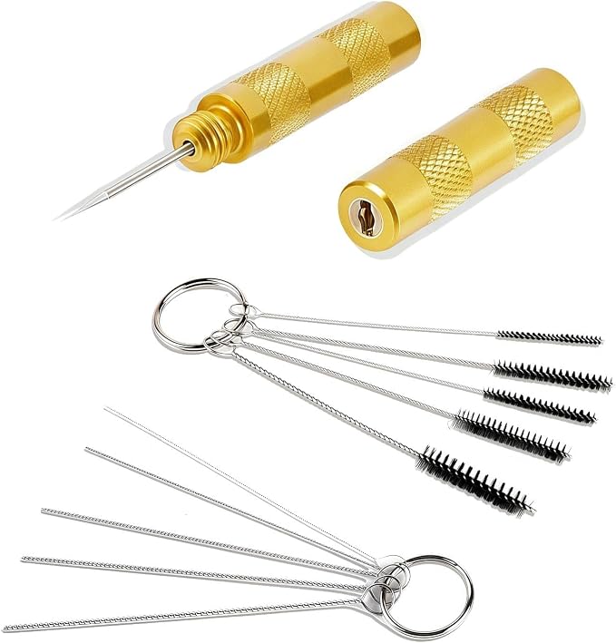 ABEST 3 Set Airbrush Spray Cleaning Repair Tool Kit Stainless steel Needle by Unknown