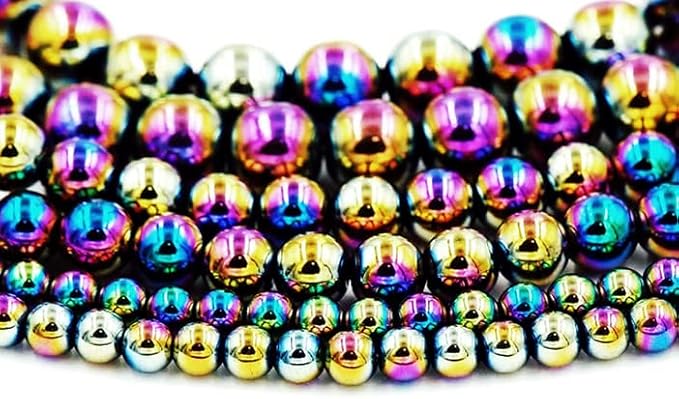 Zenkeeper Rainbow Hematite Gemstone Beads - Image 3