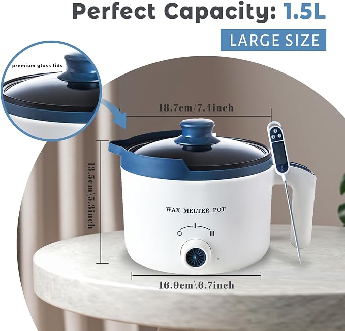 Ksedcon Wax Melter for Candle Making - Image 3