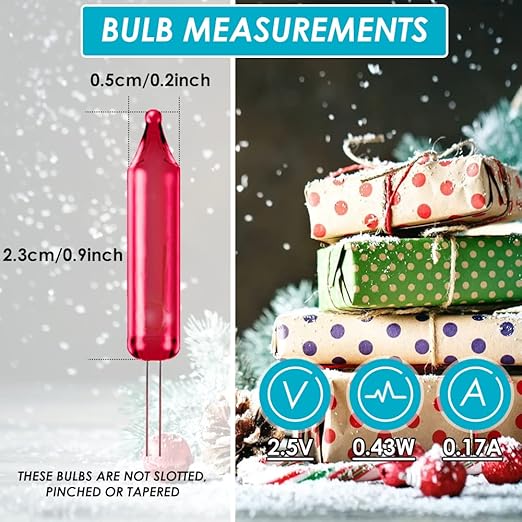 allsun Non-Contact Christmas Light Tester with 50pcs 2.5V Bulbs, 12-600Vac Fixer Fuse Detector