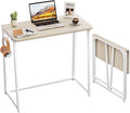 WOHOMO Folding Desk, Small Foldable Desk 31.5" by WOHOMO
