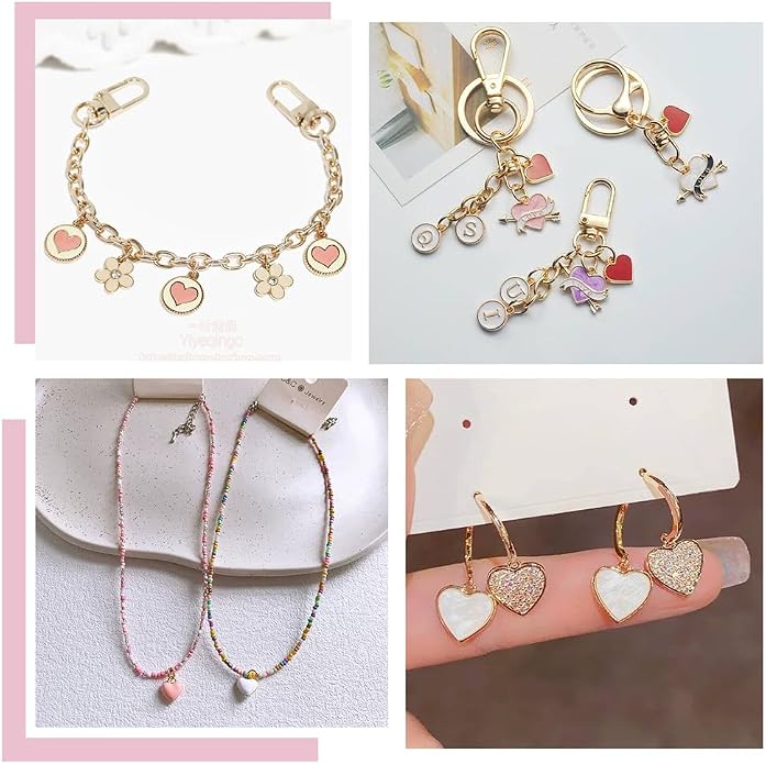 PH PandaHall Heart Pendart Charms - Image 6