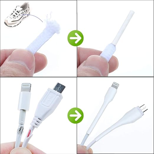 XHF 205 PCS Length 3.5" White 3:1 Waterproof Automotive Electrical Heat Shrink Tubing Assortment Kit Large Size Marine Grade Adhesive Lined Tube, Insulation Sealing