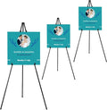 JIUYE 63" Instant Easels Stand for Wedding Sign & Posters, Adjustable Metal by JIUYE