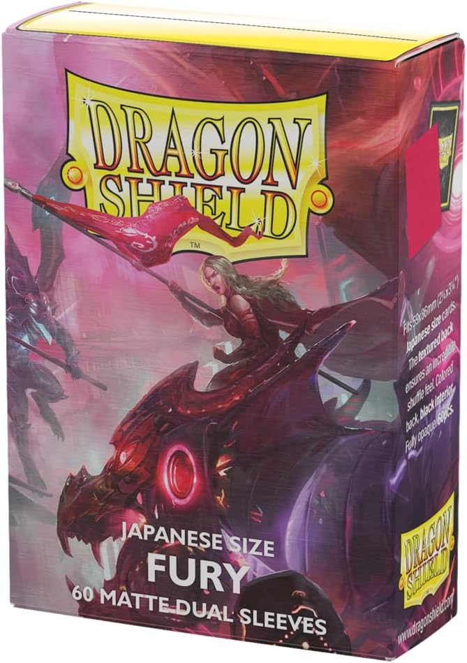 Dragon Shield - Matte Dual - Japanese Size Card Sleeves | 60 CT - Smooth & by DragonShield