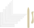 9 Pcs/Set Creative Positioning Pieces Card Corners Helpers by BAOFALI