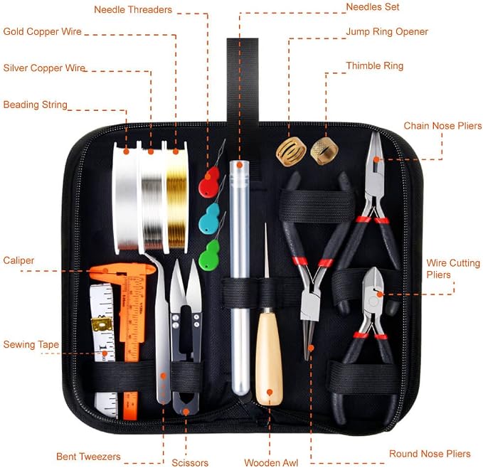 PAXCOO Jewelry Making Supplies Kit - Image 2