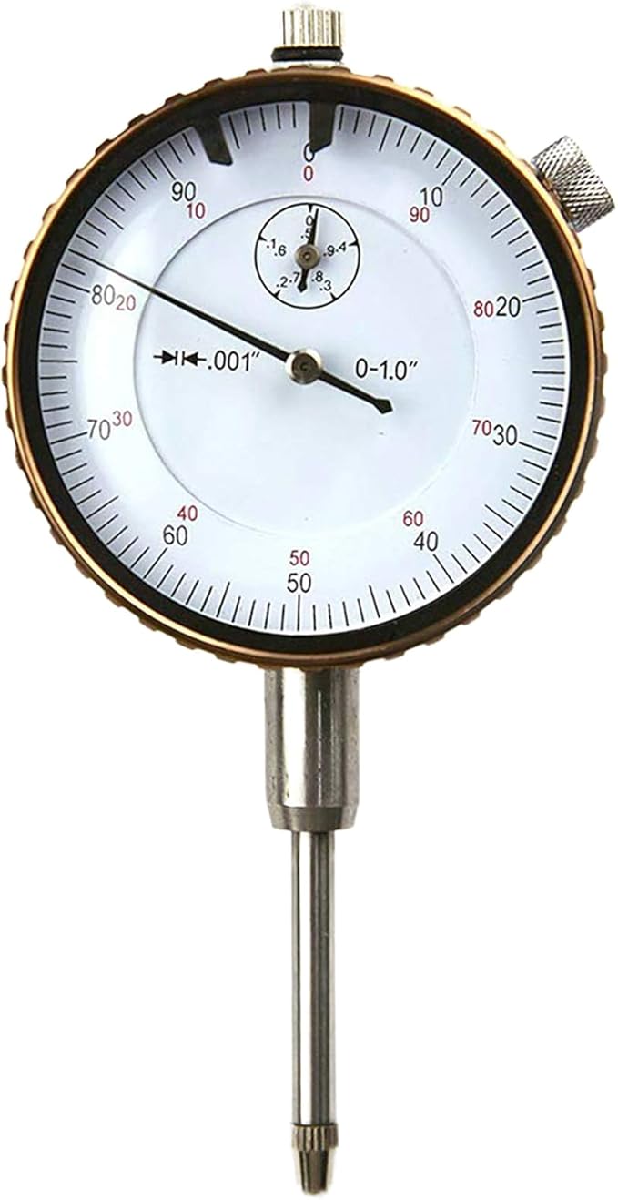 Nortools Dial Indicator 0-1" AGD SPEC 0.001" with Graduation Travel Lug Back, 2" Dial Dia measuring tool