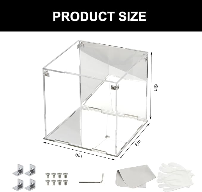 Self-Assemble Acrylic Display Case - Image 7