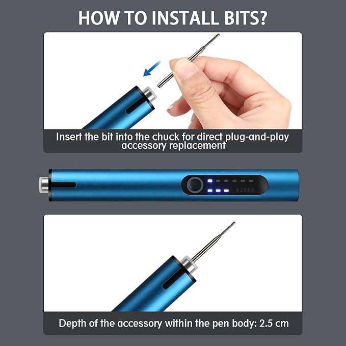 Mini Cordless Electric Engraving Pen - Image 5