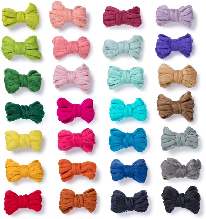 Kondoos Natural Wool roving, 2 OZ. Best Wool - Image 7