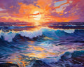 Clendo Beach Paint by Numbers Kit by Clendo