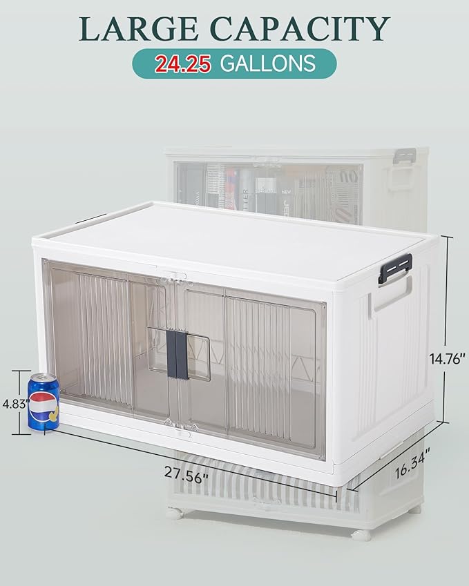 OlarHike 97QT Stackable Storage Bins - Image 8