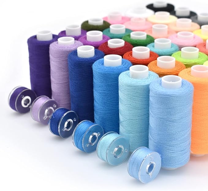 72Pcs 36 Colors Prewound Bobbins and Thread Spools - Image 3