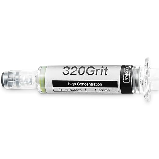 Diamond Polishing Compound Lapping Compound 320 Grit 43-48 Microns with 30% Concentration of Diamond Powders Diamond Stropping Paste for Glass Marble Metal Resin Rock Jewelry Chrome Watch