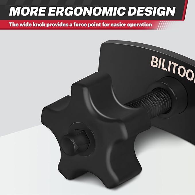 BILITOOLS Brake Caliper Compression Tool Heavy Duty Disc Brake Caliper Piston Pad Compressor Spreader Tool