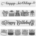 4 Patterns Plastic Template Embossing Folders by Unknown