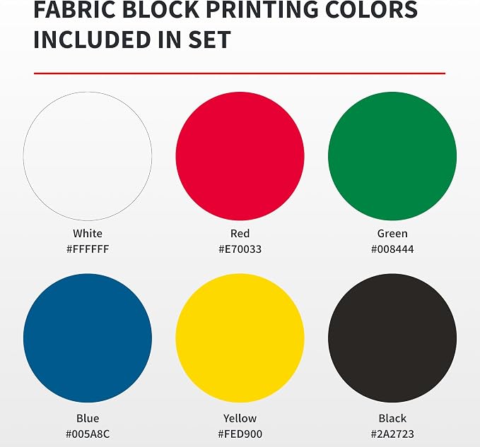 Speedball Premium Block Printing Ink Set - Image 4