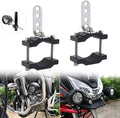 Clamp Motorcycle Light Bracket Fit 0.7"to 2.05" Roll Cage,Adjustable Motorcycle Bicycle Mount Bracket Car Bull Bar Holder Clamp Offroad Tube Clamps Mounting Brackets for LED Work Lights