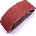 4 x 21 Sanding Belts, 40 Grit Aluminum Oxide Sanding Belt, 4x21 Inch Sander Paper for Belt Sander, 12 Pack (4x21In, 40 Grit)