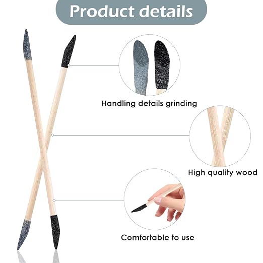 Sanding Sticks 50 Pcs, Double-Ended Sanding Tools - Image 3
