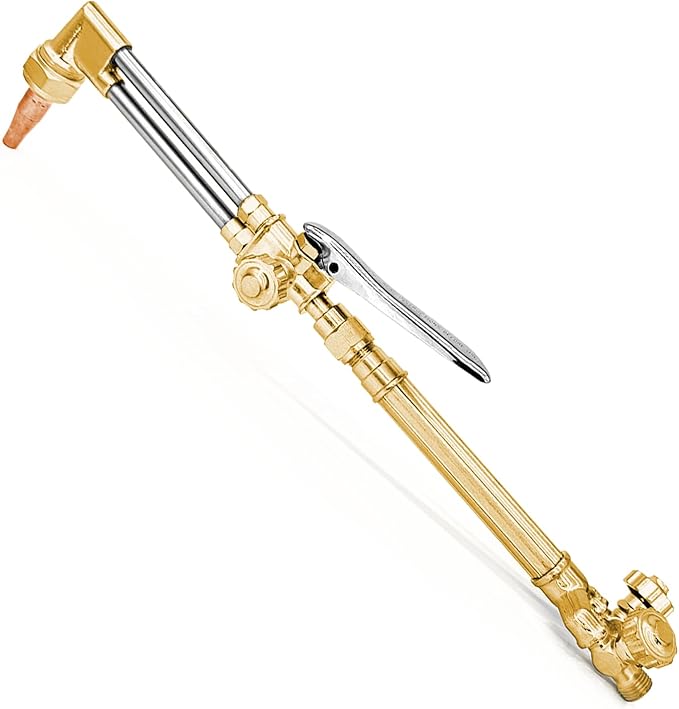 V-Type Medium Duty Oxyacetylene Cutting Torch - Compatible with CA1350 Cutting Attachment, 100FC Torch Handle, 3-101 Cutting Nozzle