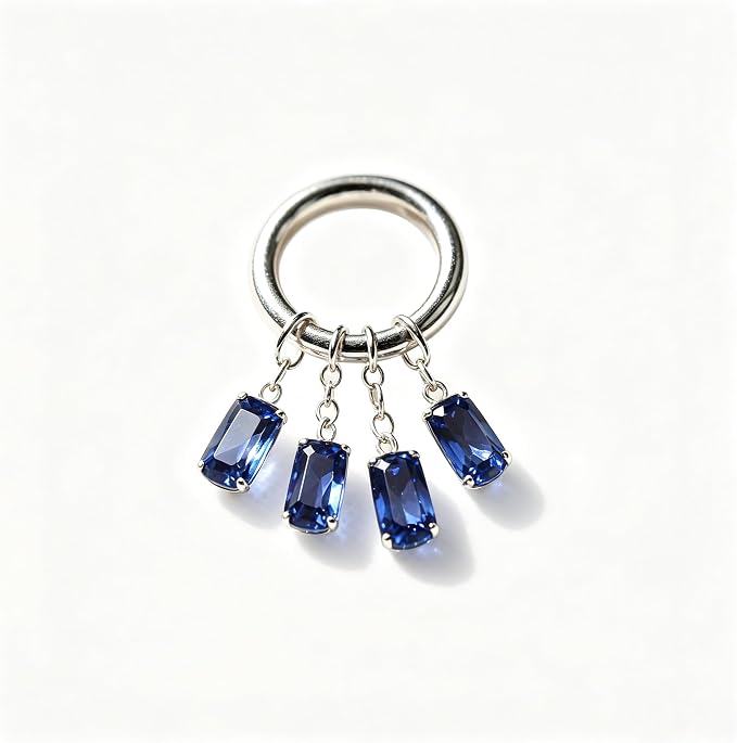 Royal Blue Deep Blue Sapphire Color Cubic Zirconia Loose Beads Unset CZ Stones - Image 9