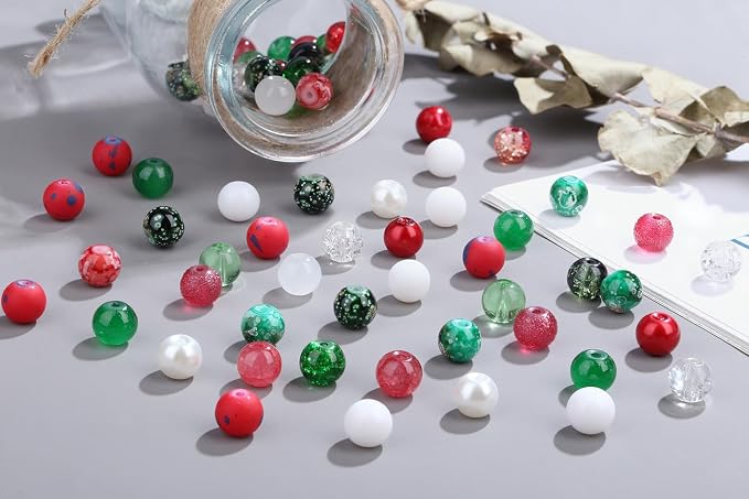 DUQGUHO Christmas Beads, Christmas Beads - Image 5