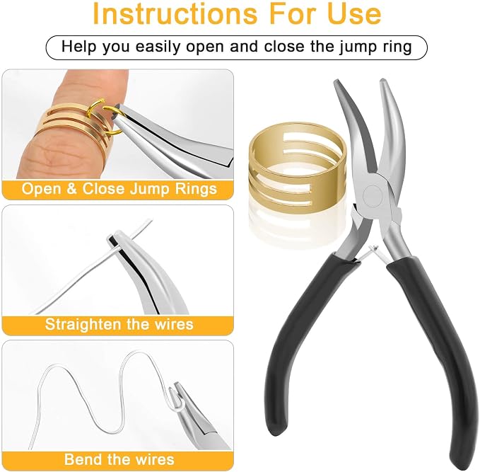 Anezus 1200PCS Jump Rings for Jewelry Making Kit, Jewelry Making Supplies and - Image 4