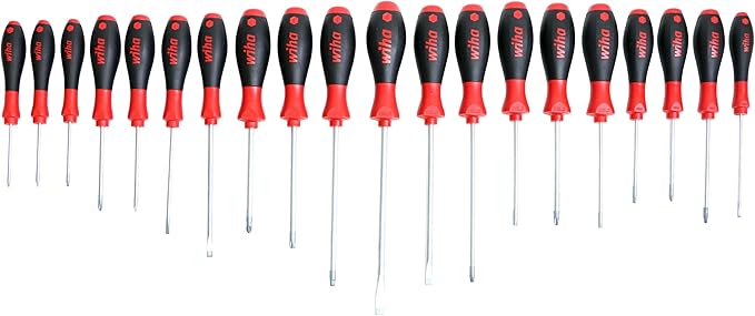 Wiha 30299 Pro Tool Set with SoftFinish Grip, 20 Piece