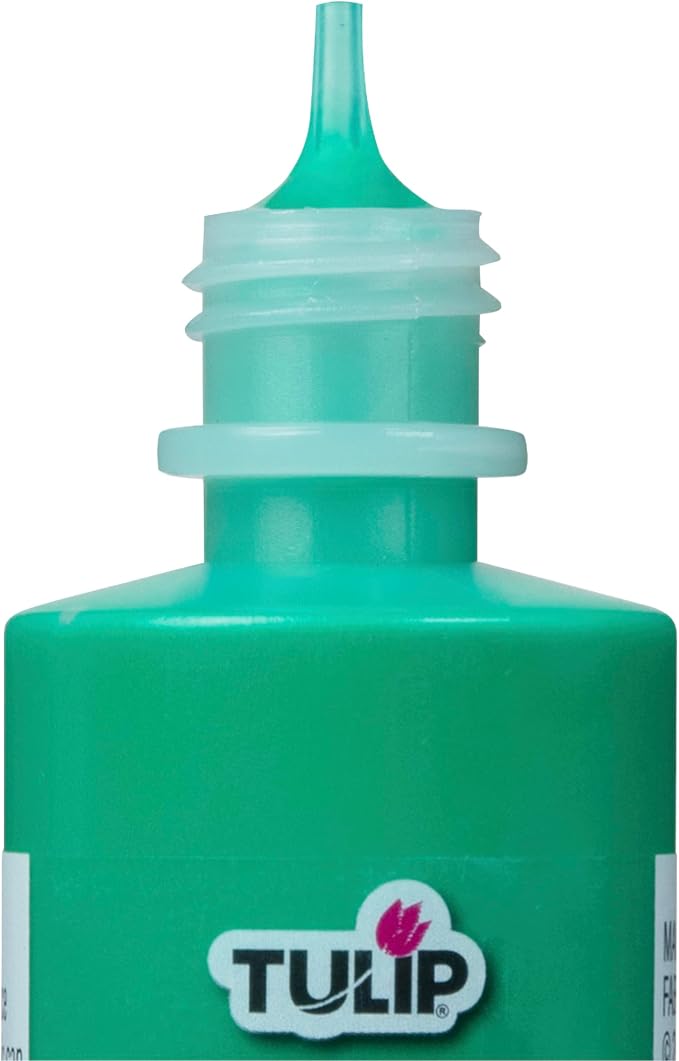 Tulip 41407 Dimensional Fabric Paint 4oz Slick Leaf Green - Image 4
