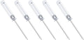 5PCS Mini Phillips Screwdriver, 3mm Cross Head with Clear Non-slip Handle for Small Appliances, 3.62"(92mm) Total Length, Non-magnetic