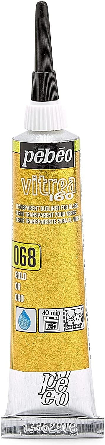 Pebeo Vitrea 160, Glass Paint Outliner, 20 ml Tube by Unknown